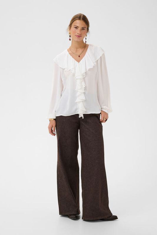 Beliv Blouse fra Cream snow white