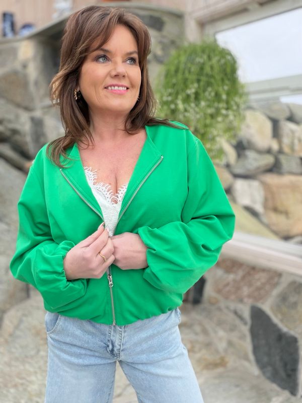 Nanni bomber jakke grønn