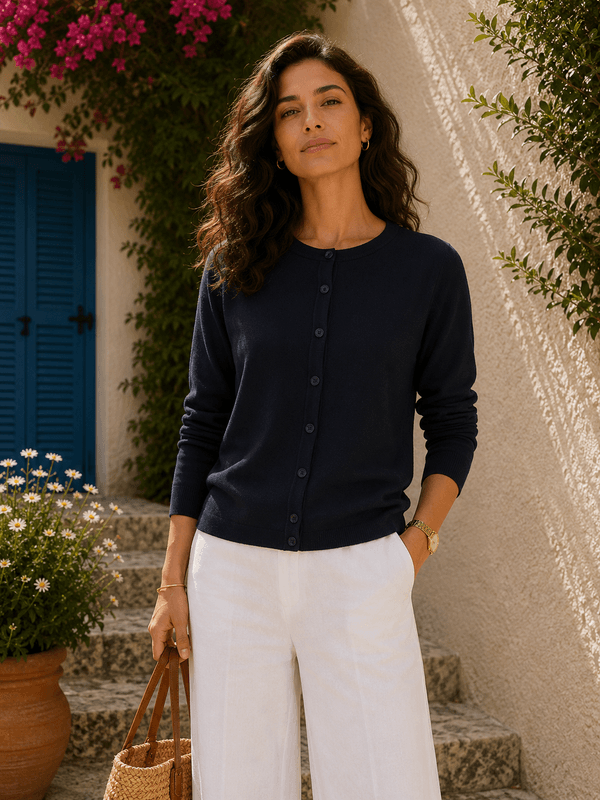 Mila cardigan  night sky 