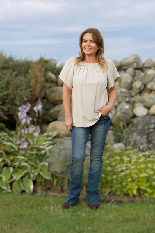 Vicky smock bluse