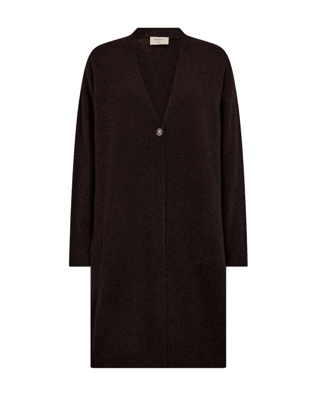 Alpa Long Cardigan fra Freequent Mole