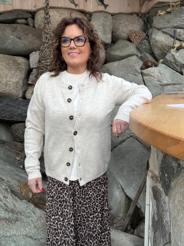 Orlean cardigan cream