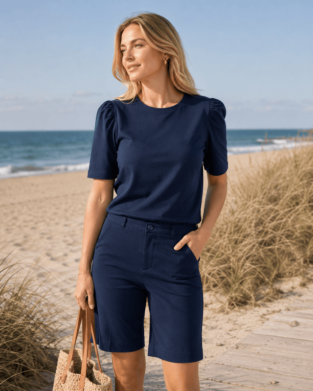 Fenja t shirt navy
