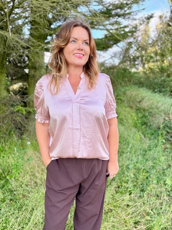 Panan bluse rosa