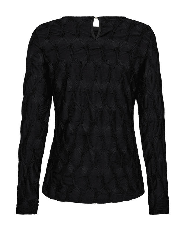 Ilene Bluse sort