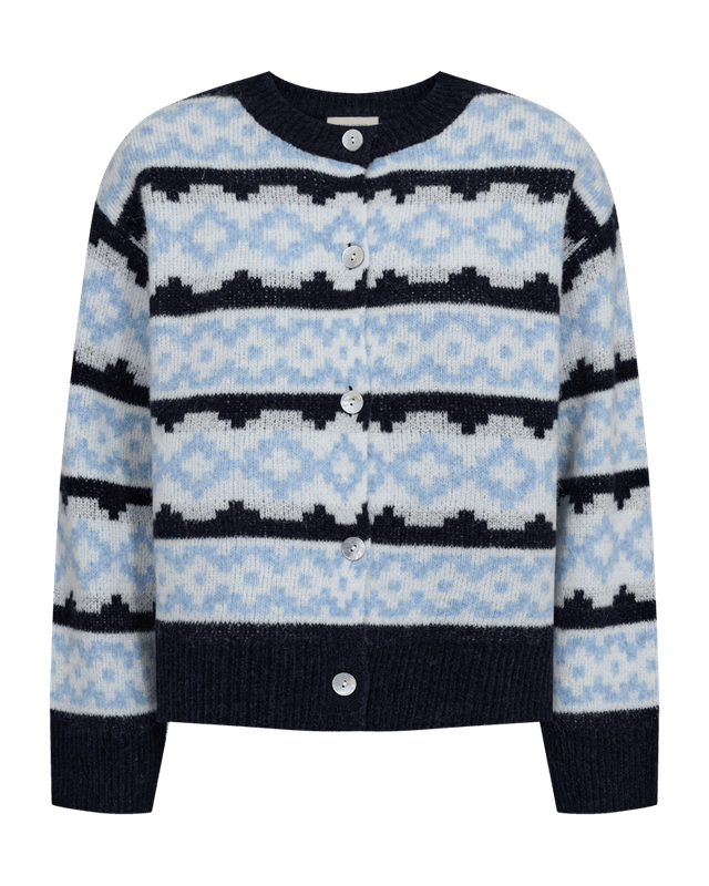 Alpa Cardigan – Freequent blå