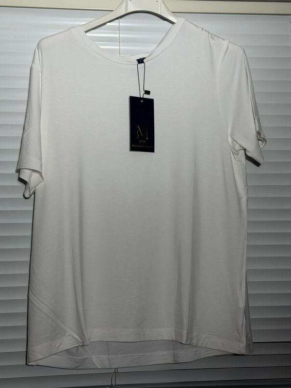 Soft basic t- shirt offwhite