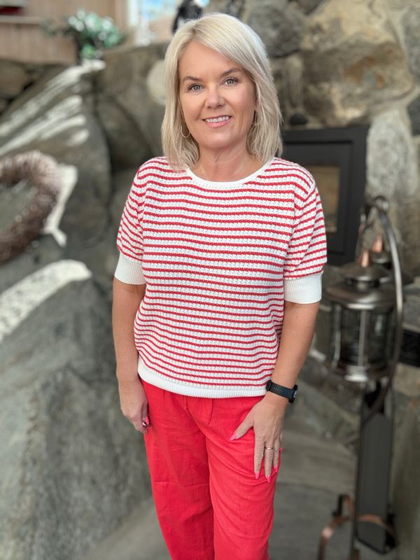 Dodo striper rød