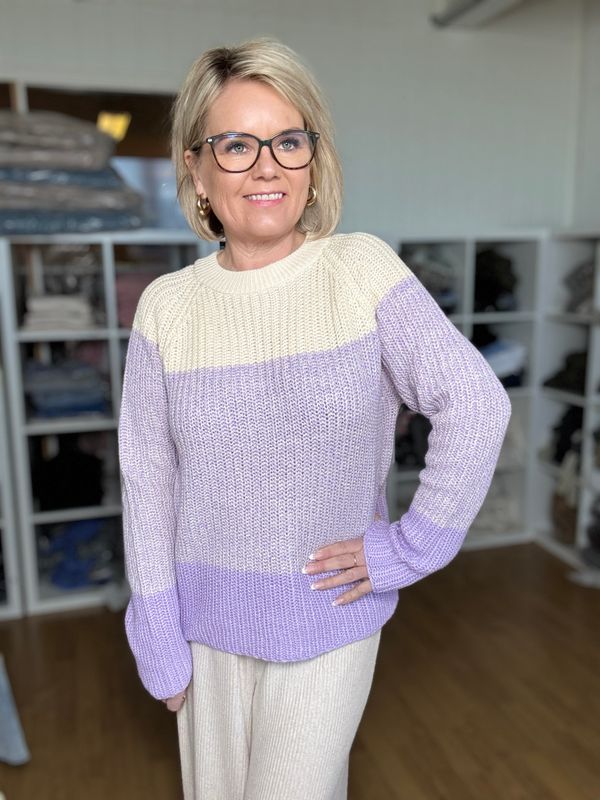 Ramone stripe ord 499,- lilla