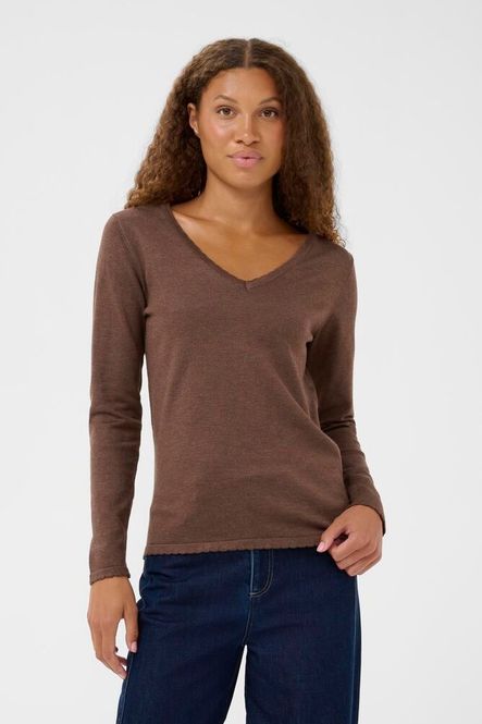 Hovedbilde Mila V-neck pullover brun