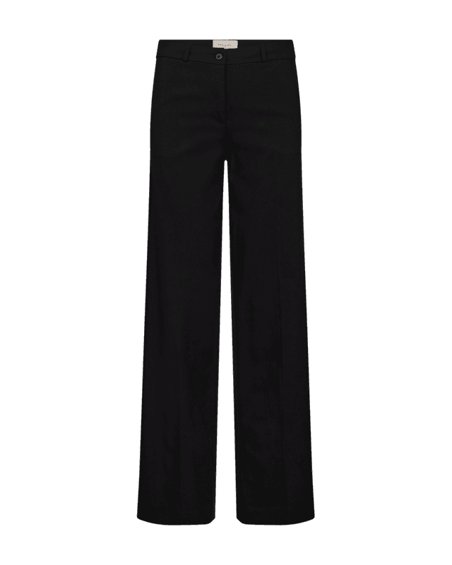 Solveig wide bukse sort