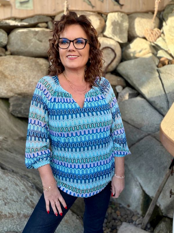 Cova Blouse blå