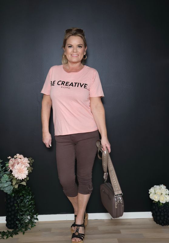 Bow capri brun 