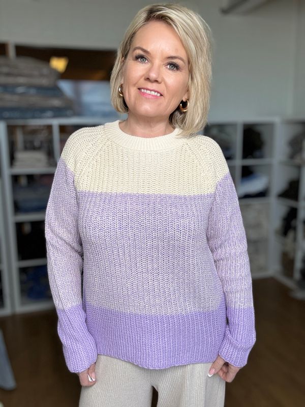 Ramone stripe ord 499,- lilla