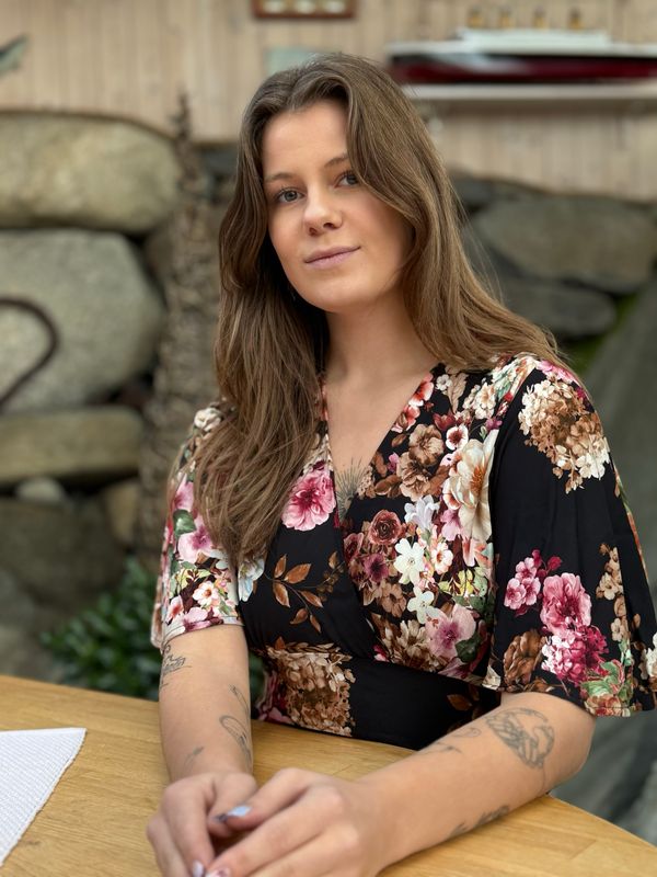 Pernille kjole sort