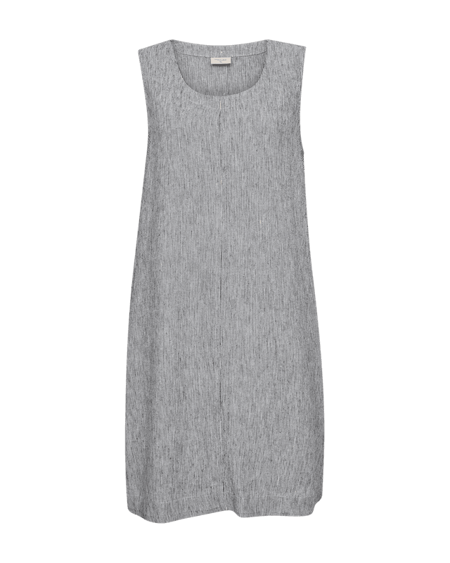 Lava dress med striper black/white
