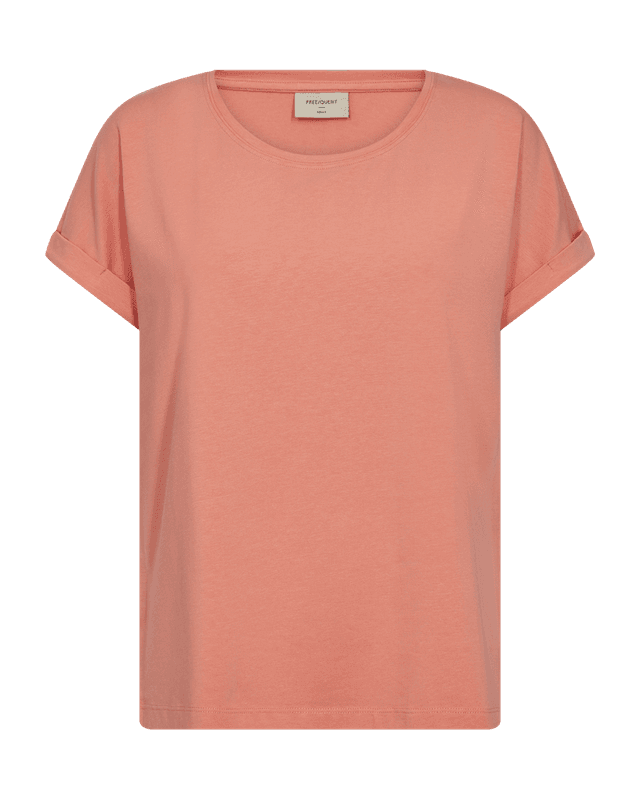 Joke t- shirt coral