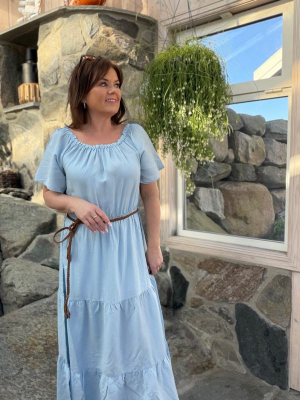 Signe dress  soft blue