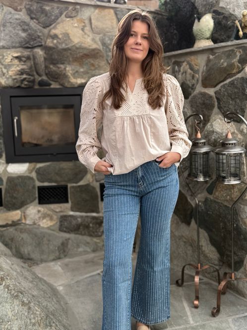 Hovedbilde Sparkling Jeans flare Lengde 80