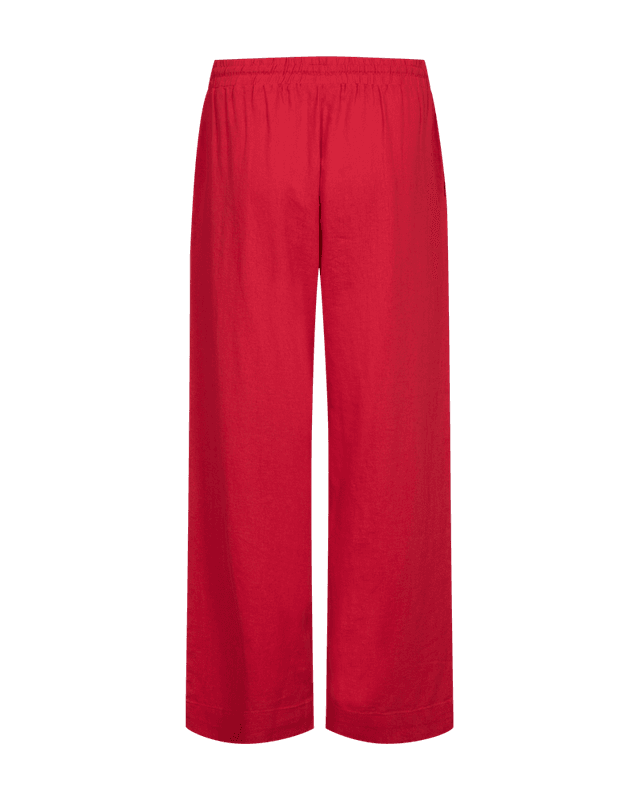 Lava lin ankel pants rød