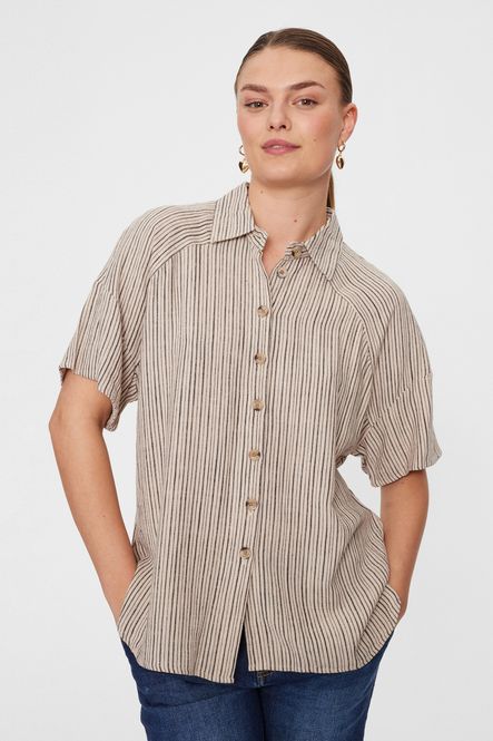 Hovedbilde Lavara skjorte  Moonbeam w. Black