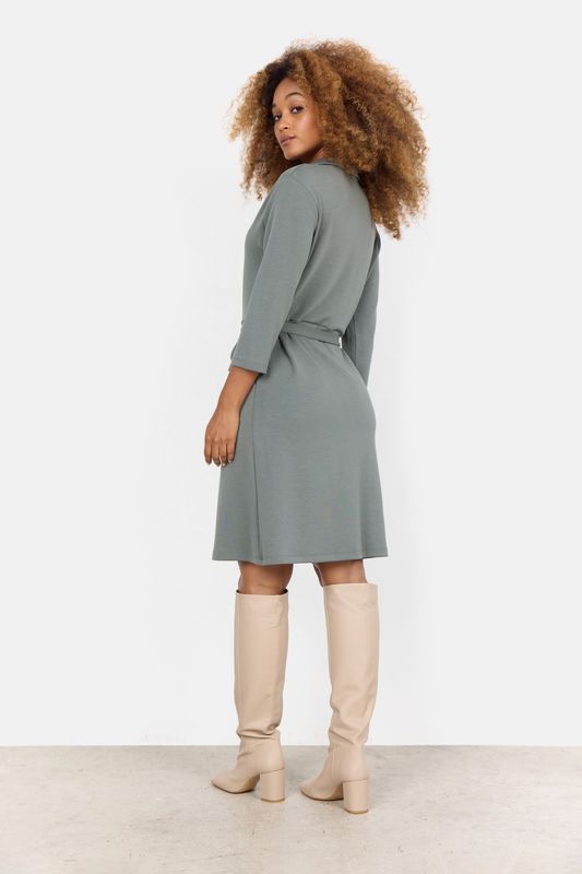 Banu dress dusty green 