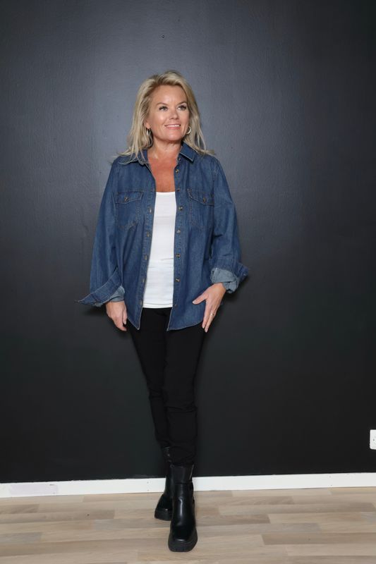 Lisea jeans skjorte