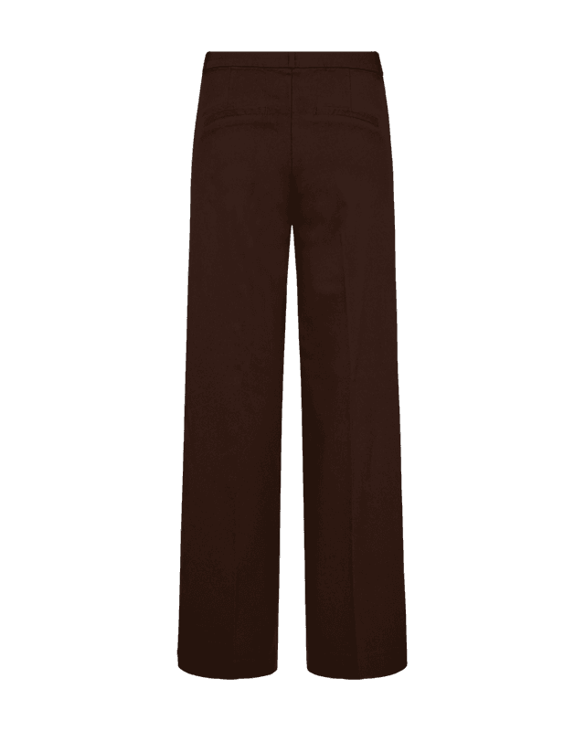 Solveig wide bukse brun