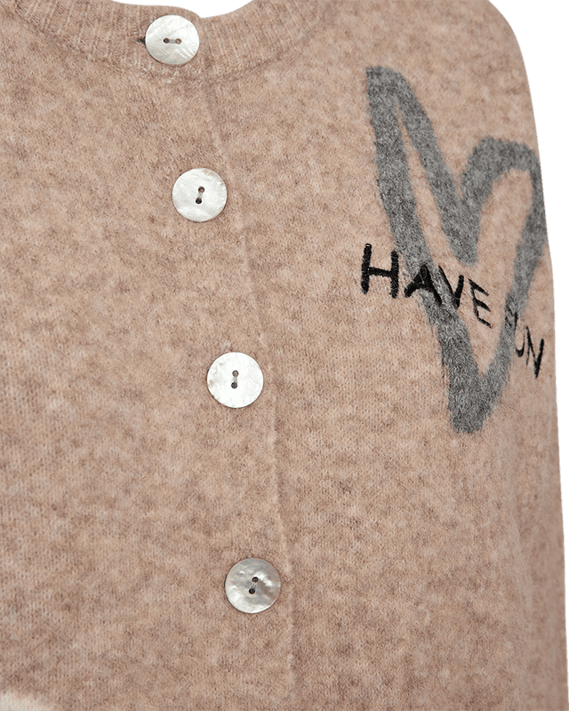 Nomas cardigan silver mink