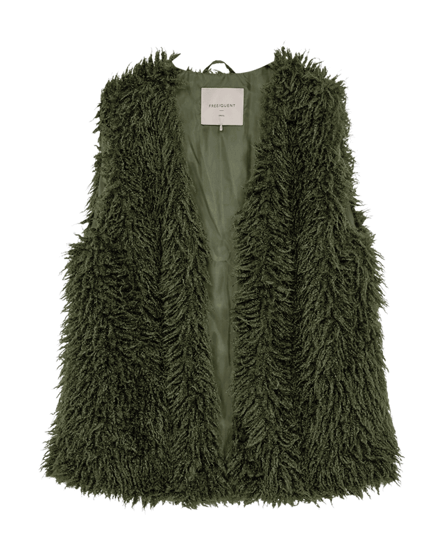 Fine vest green