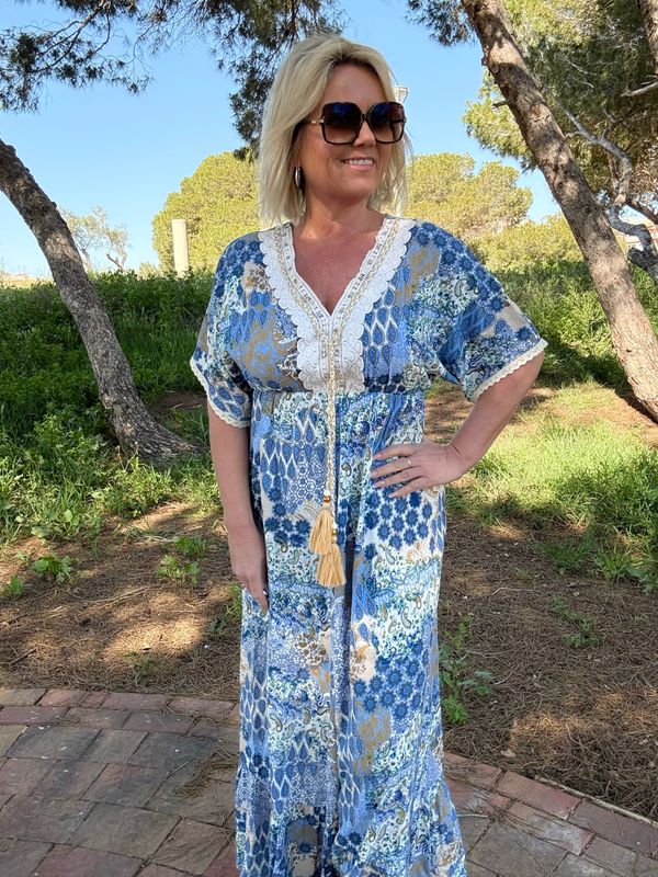 Alicante dress sky blue