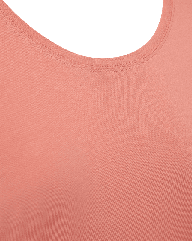 Joke t- shirt coral
