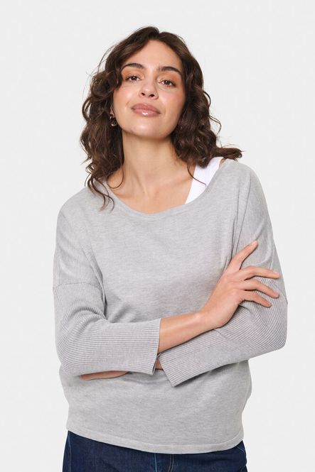 Hovedbilde Mila genser pearl grey