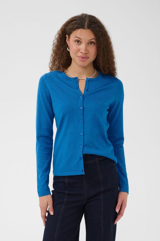 Mila cardiganCampanula Melange - Blue 