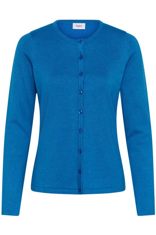 Mila cardiganCampanula Melange - Blue 