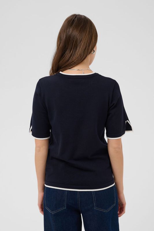 Mila t shirt NightSky Ice Contrast - Blue |
