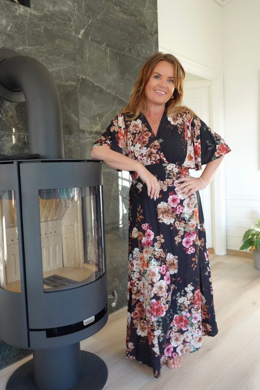 Pernille kjole sort