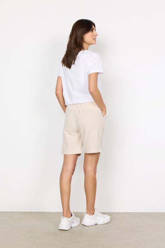 Cissi kortbukse lys beige