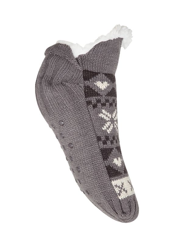 Sokker – strikkede kosesokker med fleece